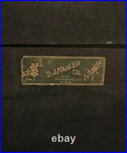 1890 DJ MAHLER ELECTRICAL APPARATUS for removal of Warts Hair Moles & Blemishes