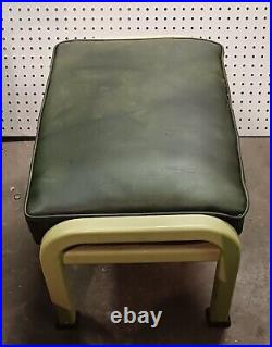 1950s Mid Century Vintage US Army Medical Corps Ottoman/ Footstool