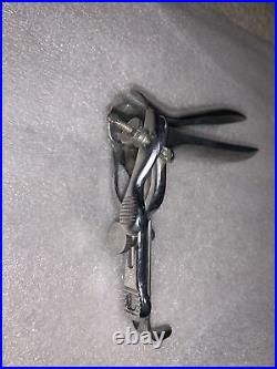 1950s Vintage Gynecology Pelvic Exam Tool Stainless Steel Old Medical Equipment