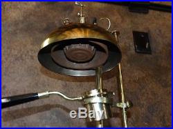 20889 Antique Unusual Brass Laboratory BURNER Vintage Medical Lab Instrument