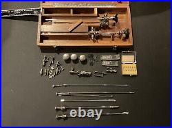 3 Vintage American Cystoscope Makers Inc. Wood Boxes With Medical Equipment