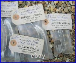 5 Vintage ANAESTHESIA MEDICAL SAMPLE TOOLS INSTRUMENTS Unused