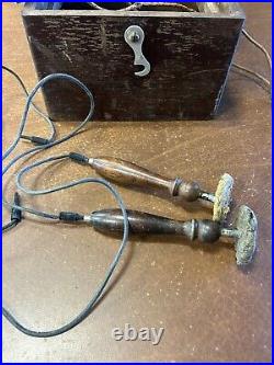 ANTIQUE McIntosh Family Faradic Battery Chicago Illinois RARE MEDICAL EQUIPMENT