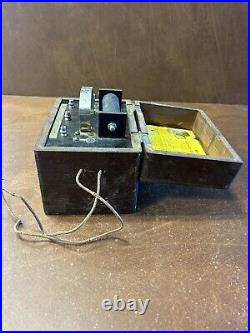 ANTIQUE McIntosh Family Faradic Battery Chicago Illinois RARE MEDICAL EQUIPMENT