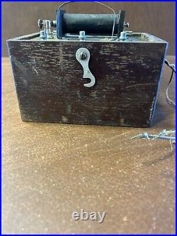 ANTIQUE McIntosh Family Faradic Battery Chicago Illinois RARE MEDICAL EQUIPMENT