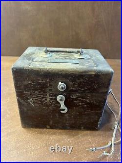 ANTIQUE McIntosh Family Faradic Battery Chicago Illinois RARE MEDICAL EQUIPMENT