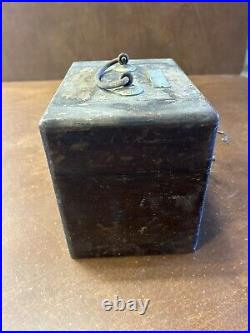 ANTIQUE McIntosh Family Faradic Battery Chicago Illinois RARE MEDICAL EQUIPMENT