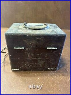 ANTIQUE McIntosh Family Faradic Battery Chicago Illinois RARE MEDICAL EQUIPMENT