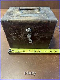 ANTIQUE McIntosh Family Faradic Battery Chicago Illinois RARE MEDICAL EQUIPMENT