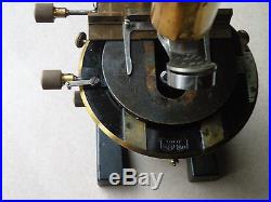 ANTIQUE Vintage Brass microscope CARL ZEISS JENA