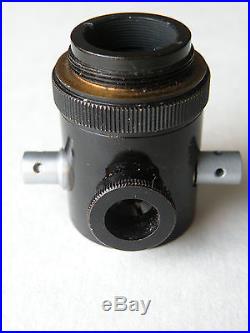 ANTIQUE Vintage Vertical Illuminator microscope Carl Zeiss Jena