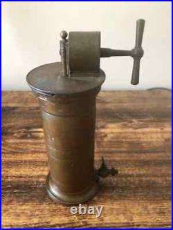 AN ANTIQUE FRENCH'VERITABLE IRRIGATEUR SYSTEME' No2 GYNECOLOGICAL, VAGINAL PUMP