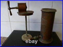 AN ANTIQUE FRENCH'VERITABLE IRRIGATEUR SYSTEME' No2 GYNECOLOGICAL, VAGINAL PUMP