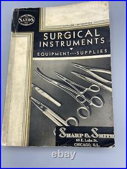 ATQ VTG 1935 Sharp & Smith Surgical Instrument Medical Equipment Supply Catalog