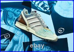Adidas ZX 6000 Inside Out Men US 13 Chalk White Sand Blue Retro Sport Mesh X-Ray