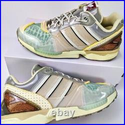 Adidas ZX 6000 Inside Out Men's US 13 Green Yellow Brown Gray Retro Run Limited