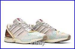 Adidas ZX 6000 Inside Out Men's US 13 Green Yellow Brown Gray Retro Run Limited