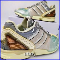 Adidas ZX 6000 Inside Out Mens US 13 Green Yellow Brown Grey Retro Run Lifestyle