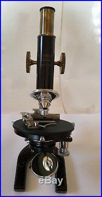 Antikes Historisches Reichert Austria Mikroskop / vintage Reichert microscope
