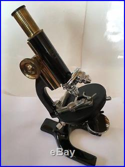 Antikes Historisches Reichert Austria Mikroskop / vintage Reichert microscope