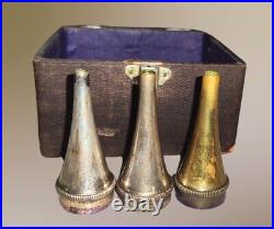 Antique Brunton Otoscope Otology Audiology Ear Hearing Medical Equipment