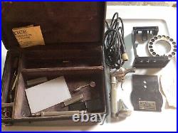 Antique Cameron's Surgical Specialty Co Medical Equipment Set In Case
