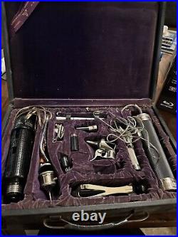 Antique Cameron's Surgical Specialty Co Medical Equipment Set In Case With Name