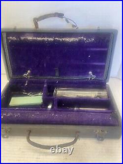 Antique Cameron's Surgical Specialty Co Medical Equipment Set In Case With Name