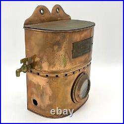 Antique Copper Brass Sterilizer Wall Mount Medical Equipment Steamer Pittsburgh