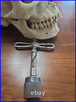 Antique Cranial Trephine Surgical/medical Instrument