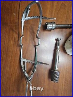 Antique Cranial Trephine Surgical/medical Instrument