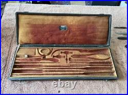 Antique Field Surgical Kit Luer in Box Used Philadelphia Medical Equipment 1900s