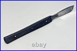 Antique German Medical Instrument Aesculap Surgical Scalpel Ebony Handle