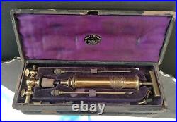 Antique Mayer & Meltzer Aspirator (Vintage Surgical Medical Equipment Kit Set)