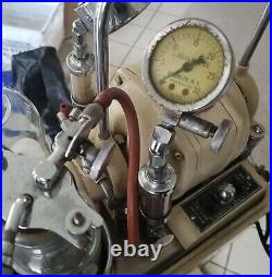 Antique Medical Equipment J Sklar with Base Anesthesia Tompkins Rotary Compressor