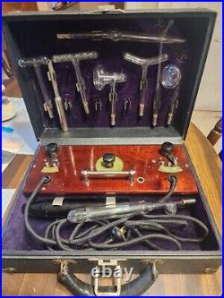 Antique Medical Quack Equipment Renulife Violet Ray Generator Model R Working