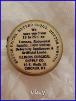 Antique Medical Supply Prosthetics Advertising Tape Measure, Oddity