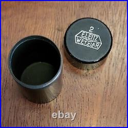 Antique Microscope Objective Lens Bausch and Lomb E. Leitz Wetzlar Medical Equip
