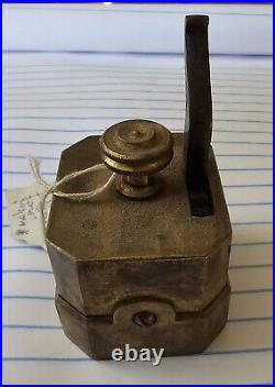 Antique Scarificator brass blood letting medical instrument