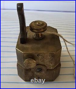 Antique Scarificator brass blood letting medical instrument