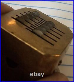 Antique Scarificator brass blood letting medical instrument