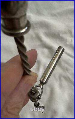 Antique Surgical Steel Medical Instrument Archimedes Hand Drill Orthopedic Bone