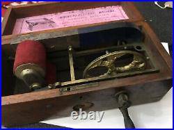 Antique Victorian Magneto electric machine, medical, medicine