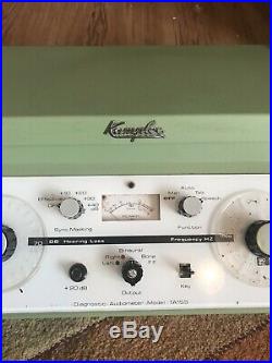 Antique Vintage Medical Equipment Project Diagnostic Audiometer Model Ta155