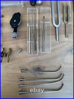 Antique & Vintage Medical Surgical Equipment Instruments Lot Syringe Apothecary