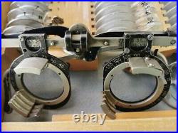 Antique, Vintage Optical Trial Lens Set Medical Optometrist Equipment CARL ZEISS