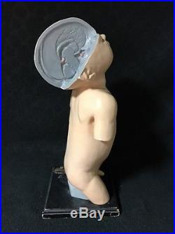 Antique / Vintage Plaster Infant Endocrine System Anatomical Model