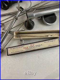 Antique Vintage Surgical Medical Tools Equipment Dr. Home Office Interesting