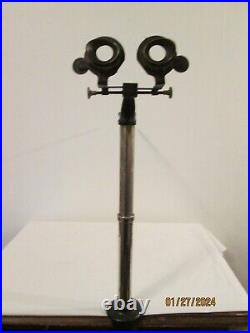 Antique medical/optometry eye test apparatus/equipment vintage 1900