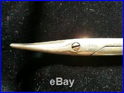 Antique vintage medical equipment- Suture Scissors Matthey Brothers- Germany
